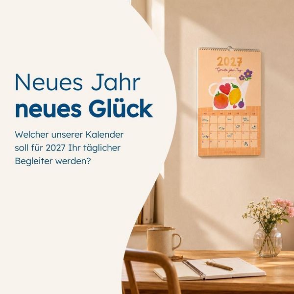 Produktbild: Wandkalender 2027 Genie&szlig;e jeden Tag
