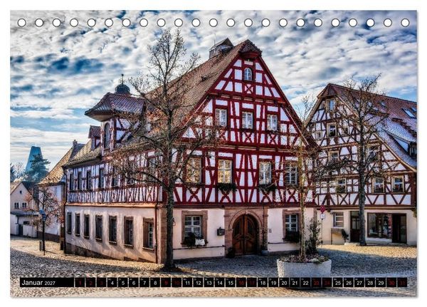 Produktbild: Impressionen der Altstadt Herzogenaurach (Tischkalender 2027 DIN A5 quer), CALVENDO Monatskalender