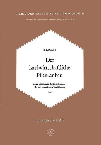Produktbild: Der Landwirtschaftliche Pflanzenbau