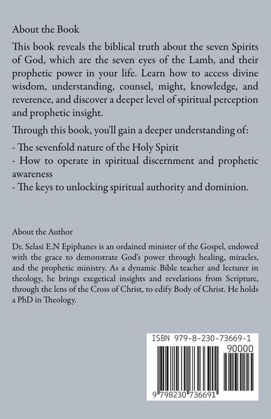 Produktbild: The 7 Eyes of The Lamb (The Christocentric Prophet)