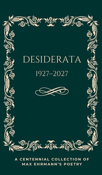 Produktbild: Desiderata Poem 1927-2027