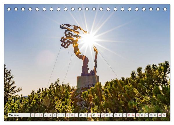 Produktbild: Der Rauschberg (Tischkalender 2026 DIN A5 quer), CALVENDO Monatskalender