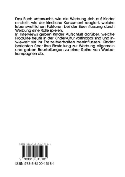 Produktbild: Kinder im Werbenetz