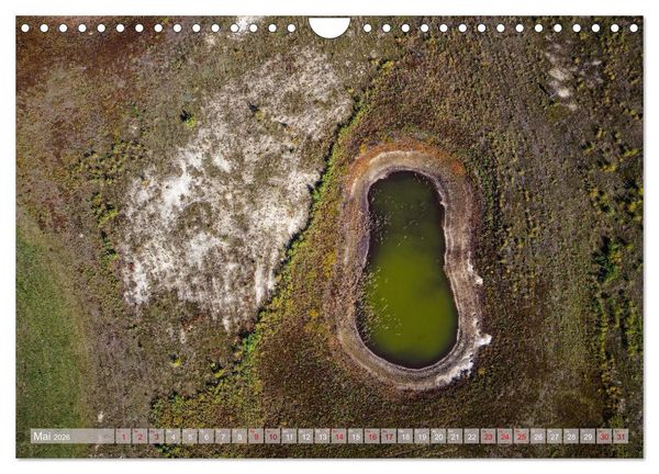 Produktbild: neunziggrad photoart: die erde von oben (Wandkalender 2026 DIN A4 quer), CALVENDO Monatskalender