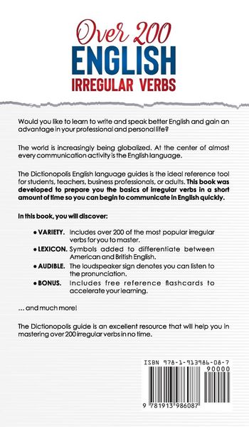 Produktbild: Over 200 English Irregular Verbs