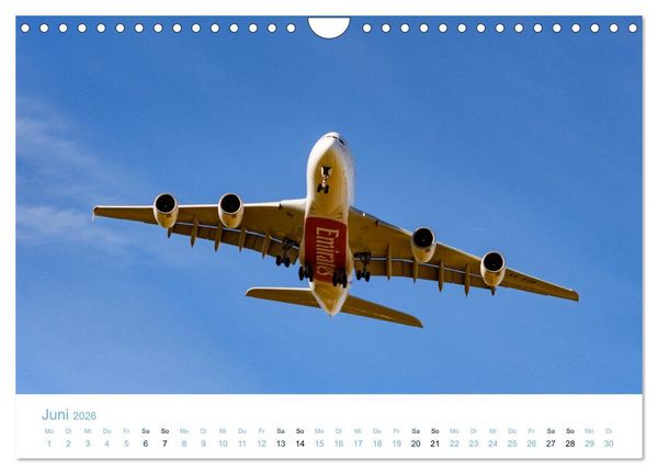Produktbild: Vierstrahlige Jets (Wandkalender 2026 DIN A4 quer), CALVENDO Monatskalender