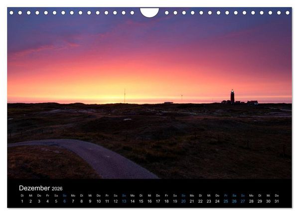 Produktbild: Gr&uuml;&szlig;e aus Texel (Wandkalender 2026 DIN A4 quer), CALVENDO Monatskalender