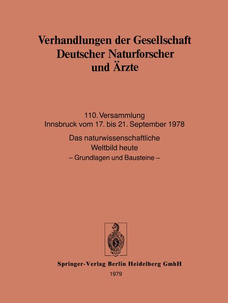 Verhandlungen der Gesellschaft Deutscher Naturforscher und Ärzte, Taschenbuch von Kenneth A. Loparo, Springer Berlin, 9783662349625
