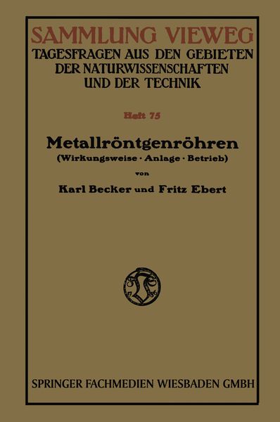 Produktbild: Metallr&ouml;ntgenr&ouml;hren