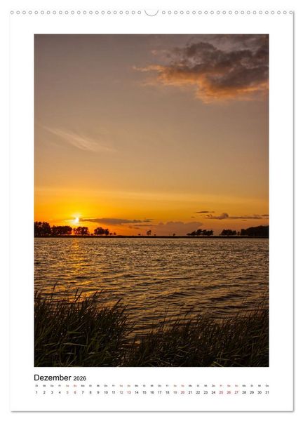 Produktbild: Vorpommern, Impressionen von Ostsee und Bodden (Wandkalender 2026 DIN A2 hoch), CALVENDO Monatskalender