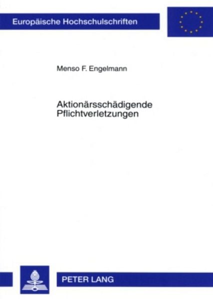 Produktbild: Aktion&auml;rssch&auml;digende Pflichtverletzungen