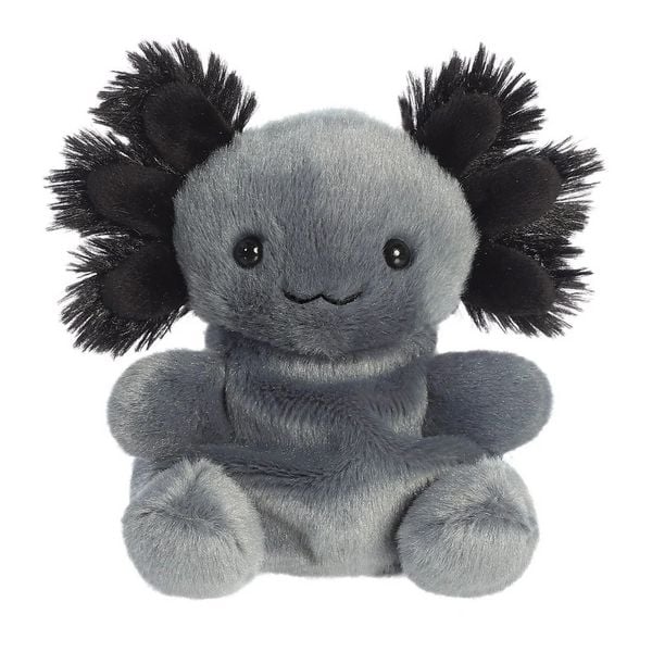 Produktbild: Aurora 33875 - Palm Pals Axolotl Onyx, Pl&uuml;schtier, ca.13 cm