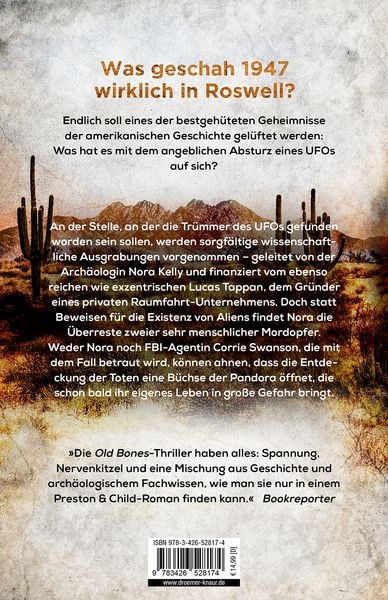 Produktbild: Old Bones - Die Toten von Roswell