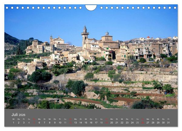 Produktbild: Trauminsel Mallorca (Wandkalender 2026 DIN A4 quer), CALVENDO Monatskalender