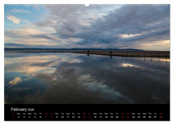 Produktbild: Wirral Reflections (High Quality Premium Wall Calendar 2026 DIN A2 landscape),CALVENDO 12 Month Wall Calendar