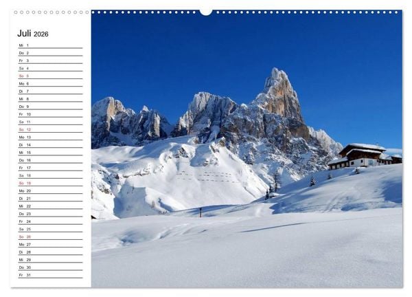 Produktbild: Winterm&auml;rchen. Landschaften im Schnee (Wandkalender 2026 DIN A2 quer), CALVENDO Monatskalender