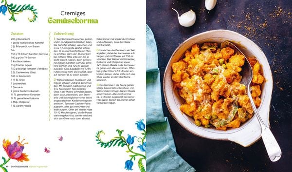 Produktbild: Indisch vegetarisch