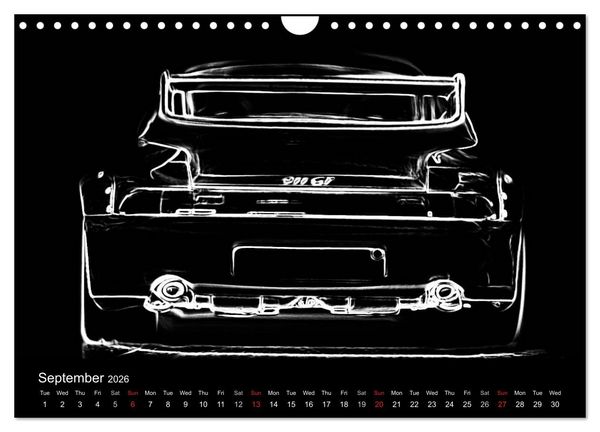 Produktbild: 911 Lines (Wall Calendar 2026 DIN A4 landscape), CALVENDO 12 Month Wall Calendar