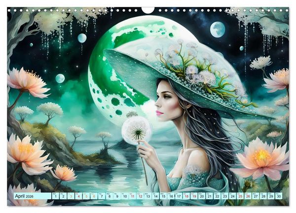 Produktbild: Enchantress of nature (Wall Calendar 2026 DIN A3 landscape), CALVENDO 12 Month Wall Calendar