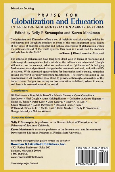 Produktbild: Globalization and Education
