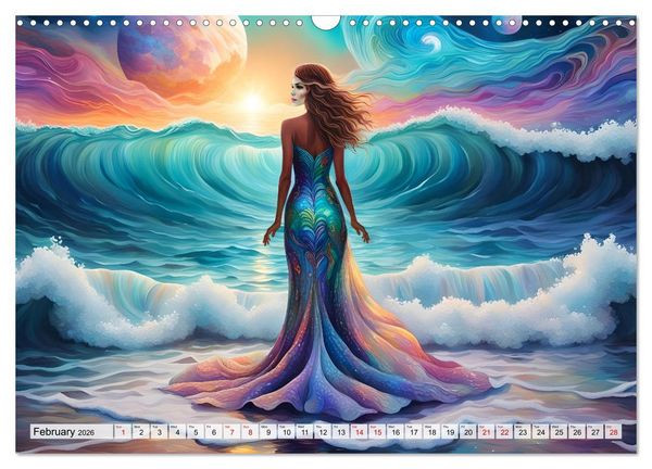 Produktbild: Harmony - Elegance in harmony of waves (Wall Calendar 2026 DIN A3 landscape), CALVENDO 12 Month Wall Calendar