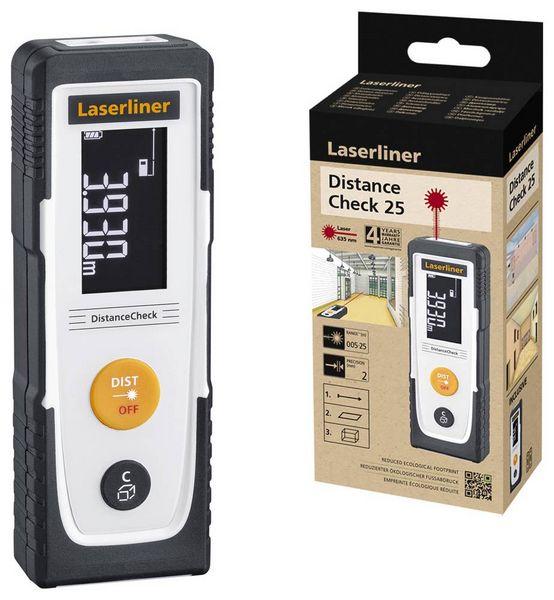 Produktbild: Laserliner DistanceCheck Laser-Entfernungsmesser 25m