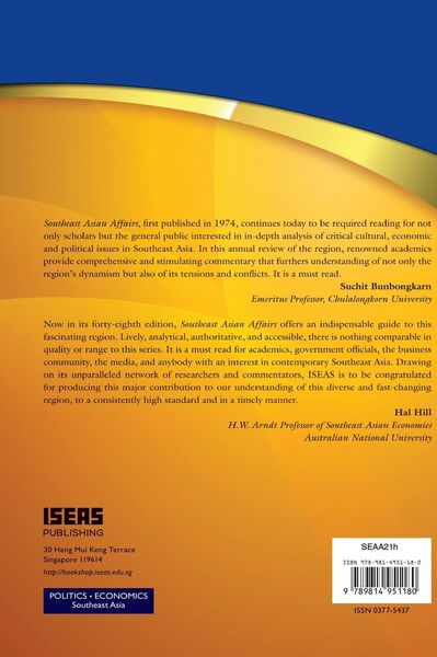 Produktbild: Southeast Asian Affairs 2021