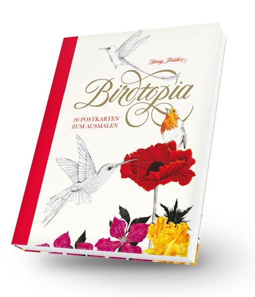 Produktbild: Birdtopia Postkartenbuch