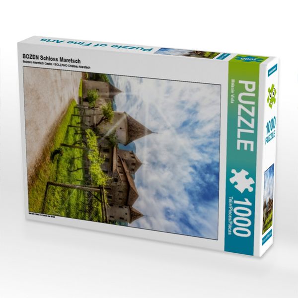 CALVENDO Puzzle BOZEN Schloss Maretsch | 1000 Teile Lege-Größe 64x48cm Foto-Puzzle für glückliche Stunden