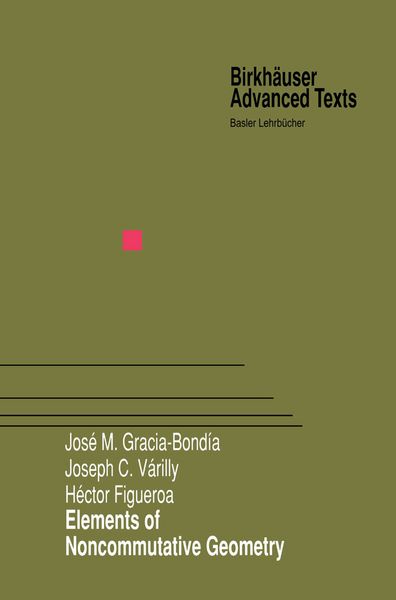 Produktbild: Elements of Noncommutative Geometry