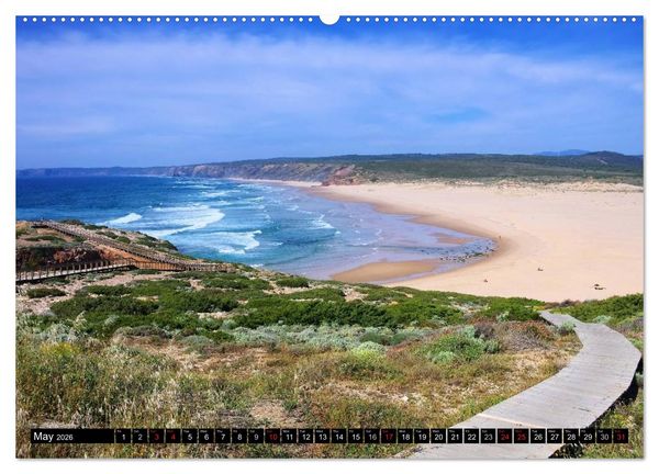 Produktbild: Algarve - The most beautiful European coast (High Quality Premium Wall Calendar 2026 DIN A2 landscape),CALVENDO 12 Month Wall Calendar