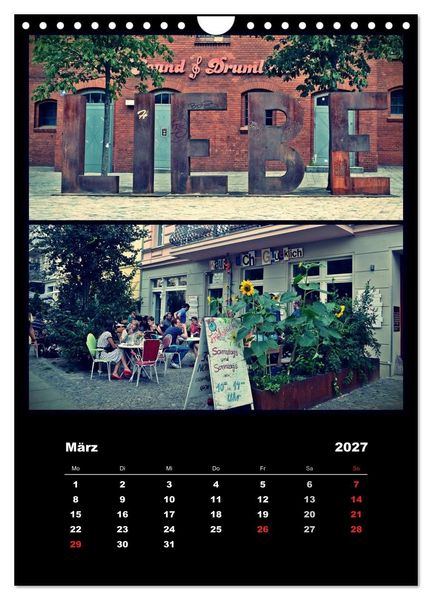 Produktbild: BERLIN / vertikal (Wandkalender 2027 DIN A4 hoch), CALVENDO Monatskalender