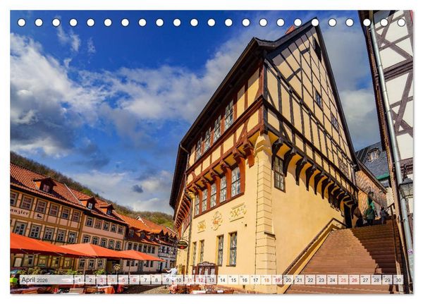 Produktbild: Harz der S&uuml;den und Westen (Tischkalender 2026 DIN A5 quer), CALVENDO Monatskalender