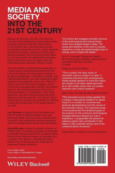Produktbild: Media and Society into the 21st Century