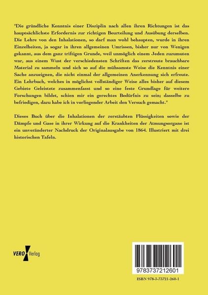 Produktbild: Die Inhalationen der zerst&auml;ubten Fl&uuml;ssigkeiten