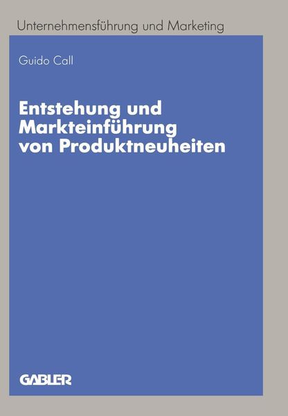 Produktbild: Entstehung und Markteinf&uuml;hrung von Produktneuheiten