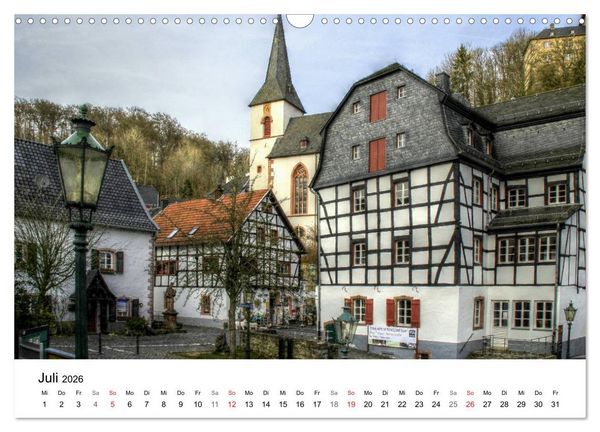 Produktbild: Die sch&ouml;nsten Orte der Eifel (Wandkalender 2026 DIN A3 quer), CALVENDO Monatskalender