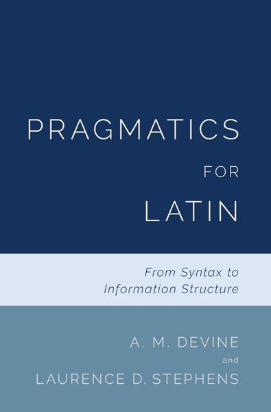 Produktbild: Pragmatics for Latin
