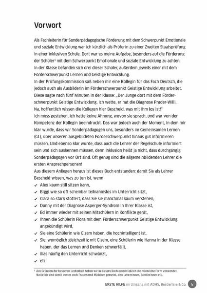 Produktbild: Erste Hilfe im Umgang mit ADHS, Borderline & Co.