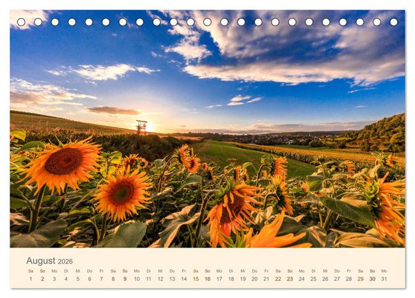 Produktbild: Lautrer Landschaften 2026 (Tischkalender 2026 DIN A5 quer), CALVENDO Monatskalender