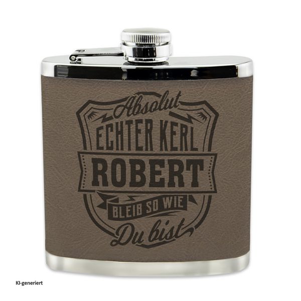 Produktbild: HTI-Living Echter Kerl Flachmann Robert Echter Kerl Flachmann Robert