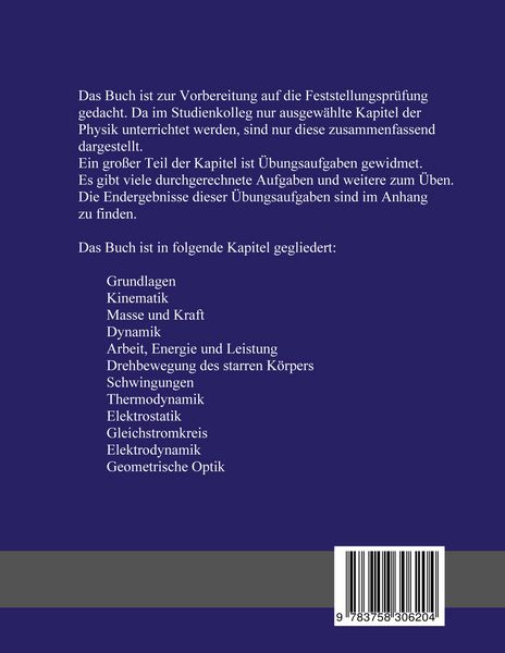 Produktbild: Physik im Studienkolleg