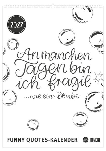 Produktbild: Funny Quotes-Kalender 2027