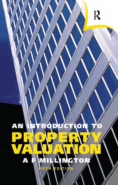 Produktbild: An Introduction to Property Valuation