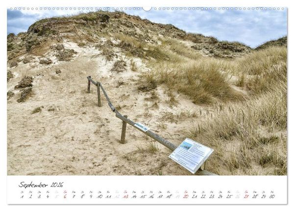 Produktbild: Sylt (Wandkalender 2026 DIN A2 quer), CALVENDO Monatskalender