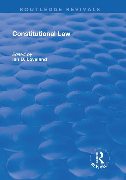 Produktbild: Constitutional Law