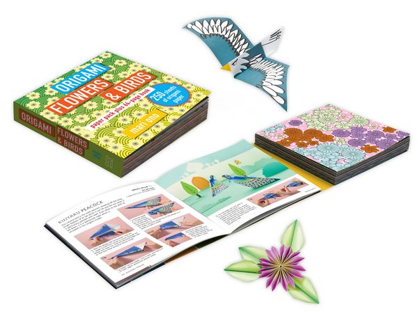 Produktbild: Origami Flowers and Birds
