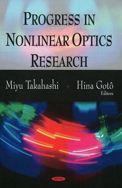 Produktbild: Progress in Nonlinear Optics Research