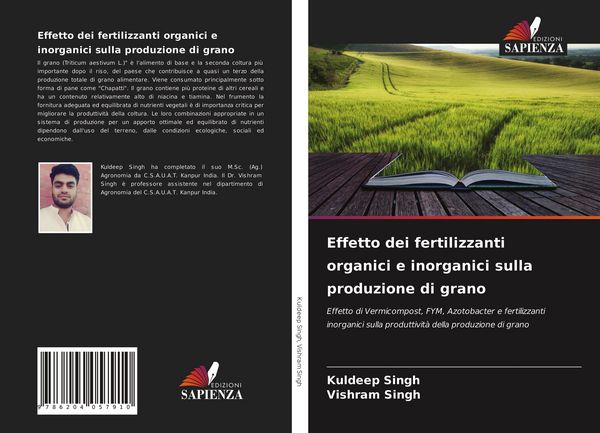Produktbild: Effetto dei fertilizzanti organici e inorganici sulla produzione di grano
