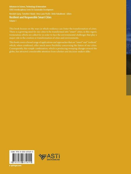 Produktbild: Resilient and Responsible Smart Cities
